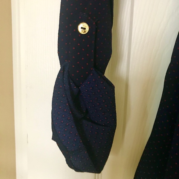 Polka dot button down shirt - Picture 4 of 4